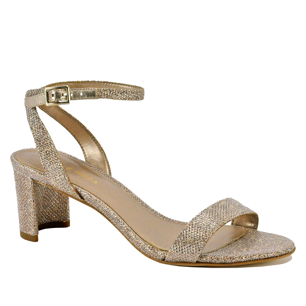 Pelle Moda Moira 2 Low Heel Gold / 7.5 Pelle Moda Moira 2 Low Heel Gold / 7.5