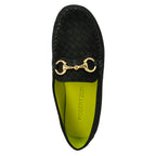 Perlata Suede Buckle Driving Moc