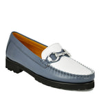 Soho-Combo Leather Lug Closed Flat