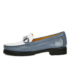 Soho-Combo Leather Lug Closed Flat