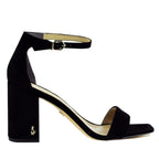 Daniella Suede Block Heel Sandal