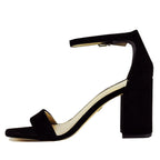 Daniella Suede Block Heel Sandal