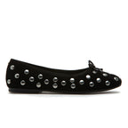 Alie-Stud Suede Studded Ballet