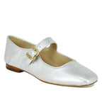 Michaela Leather Flat