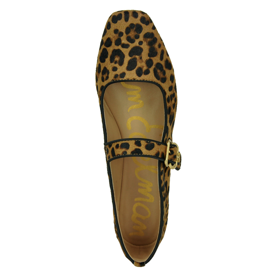 Michaela Leopard Ballet Flat