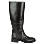 Milla Leather Flat Tall Boot