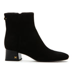 Paige Suede Stacked Heel Boot