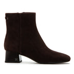 Paige Suede Stacked Heel Boot