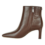 Saige Leather Heel Boot