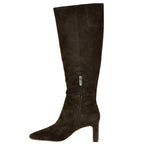Sylvia Suede Tall Heel Boot