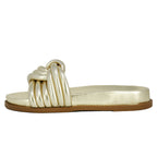Bosa Sporty Metallic Footbed Slide