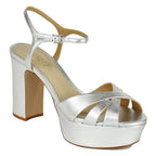 Keefa Metallic Platform Sandal