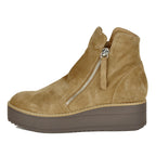 Nene Suede Wedge Zip Boot