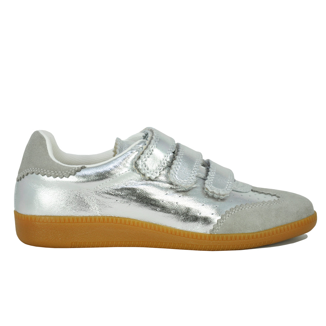 Seena Leather Velcro Sneaker – Footnotes