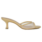 Bridgette Mule Mesh Leather Slide