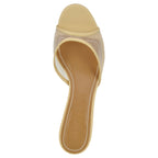 Bridgette Mule Mesh Leather Slide
