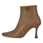 Cami Leather Ankle Dress Boot