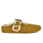 Cloudy-Fur Fur Strap Flat