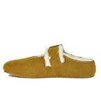 Cloudy-Fur Fur Strap Flat