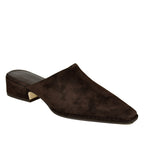 Dessa Suede Heel Mule
