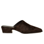 Dessa Suede Heel Mule