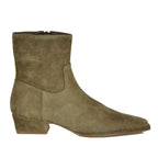 Dorene Suede Heel Bootie