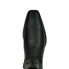 Dorene Leather Heel Bootie