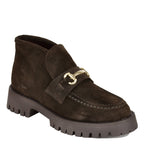 Leon Suede Bit Lug Bootie