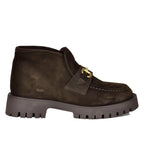 Leon Suede Bit Lug Bootie