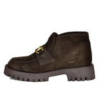 Leon Suede Bit Lug Bootie