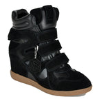 Mavis Velcro Wedge Combo Sneaker