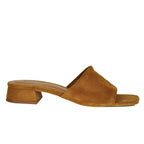Montgomery Suede Block Heel Slide
