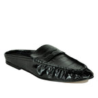 Rafe Leather Flat Penny Mule