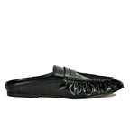 Rafe Leather Flat Penny Mule
