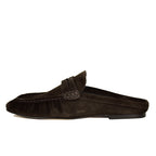 Rafe Suede Flat Penny Mule