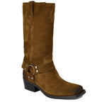 Ruskin Suede Harness Tall Boot