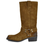 Ruskin Suede Harness Tall Boot
