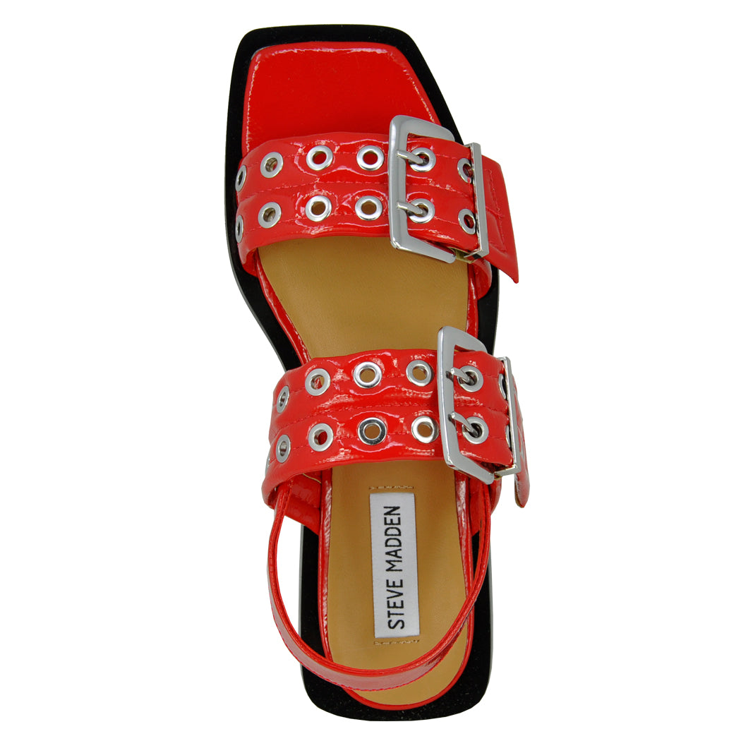 Sandria Flat Double Buckle Sandal – Footnotes