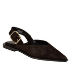 Shay Suede Flat Sling