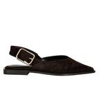 Shay Suede Flat Sling