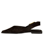 Shay Suede Flat Sling
