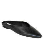 Sherman Leather Flat Mule