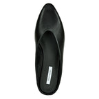 Sherman Leather Flat Mule