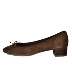 Steffi Suede Block Heel Pump