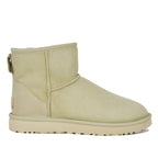 Classic Mini II Suede Shearling Bootie