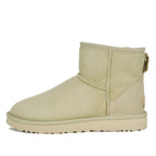 Classic Mini II Suede Shearling Bootie