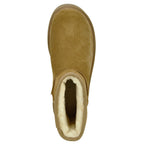 Classic Mini Platform Suede Platform Bootie