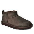 Classic Ultra Mini Suede Shearling Ankle Bootie