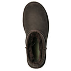Classic Ultra Mini Suede Shearling Ankle Bootie
