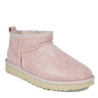 Classic Ultra Mini Suede Shearling Ankle Bootie